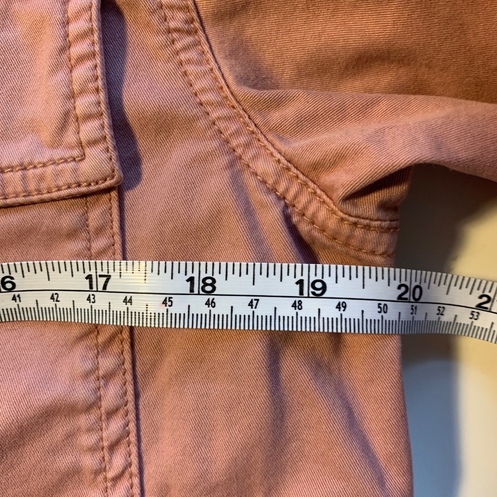 GAP Vintage Pale Pink Denim Jacket – Y2K Utility Style - Picture 15 of 16